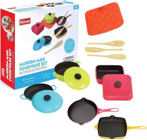 Kidzlane Kids Coffee Maker Playset - Toy Espresso Machine - Play Toy Coffee Maker and Pretend Coffee Set with Realistic Action, Light and Sound - Kids Coffee Play Real Set in Kuwait