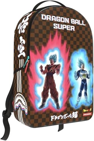 سحق الرش Z Goku & Vegeta ، OS ، Purple/Black ، للجنسين ، مادة PVC ، مقصورات متعددة ، 18x11.5x6.5 بوصة in Kuwait