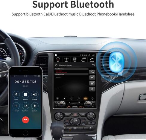 شاشة تعمل باللمس الكبيرة لجيب جراند شيروكي 2014 إلى 2022 سنة RAM2G+ROM 32G 12.1 بوصة Android 13 Car Stereo Radio Wireless Apple Carplay Android Auto Tesla Screen Player in Saudi Arabia