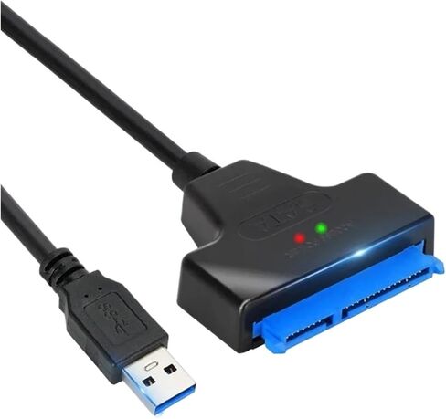 USB 3.0 إلى SATA 22 دبوس كابل SATA إلى USB 3.0 محول محول الدعم 2.5/3.5 بوصة محرك الأقراص الثابتة الخارجي SSD SATA in Saudi Arabia