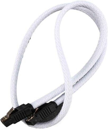 5x 50cm SATA 3.0 III SATA3 7PIN DATA CABLE 6GB/S SSD Cables HDD HARD DATK DATAR Premium () in Saudi Arabia