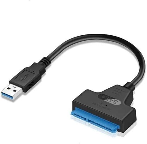 SATA إلى USB 3.0/2.0 كابل يصل إلى 6 جيجابت في الثانية لمدة 2.5 بوصة محرك الأقراص الصلبة الخارجي SSD SATA 3 22 دبوس محول USB 3.0 إلى SATA III سلك (USB 3.0 لـ 2.5) in Saudi Arabia