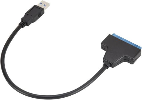 SATA إلى USB 3.0/2.0 كابل يصل إلى 6 جيجابت في الثانية لمدة 2.5 بوصة محرك الأقراص الصلبة الخارجي SSD SATA 3 22 دبوس محول USB 3.0 إلى SATA III سلك (USB 3.0 لـ 2.5) in Saudi Arabia