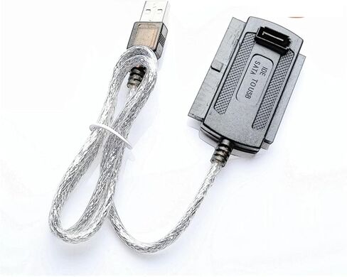 USB 2.0 to IDE SATA Cable 3 in 1 S-ATA 2.5 3.5 Inch Hard Drive Disk HDD Adapter Converter Cable for PC in Saudi Arabia
