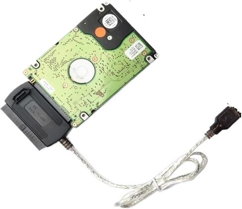 USB 2.0 to IDE SATA Cable 3 in 1 S-ATA 2.5 3.5 Inch Hard Drive Disk HDD Adapter Converter Cable for PC in Saudi Arabia