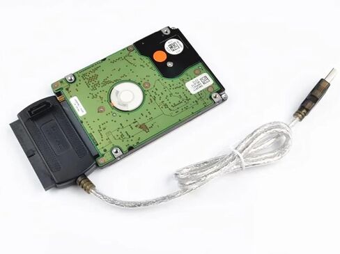 USB 2.0 to IDE SATA Cable 3 in 1 S-ATA 2.5 3.5 Inch Hard Drive Disk HDD Adapter Converter Cable for PC in Saudi Arabia