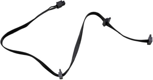 6Pin to 3X SATA Angled SSD HDD Power Cable for RM650i RM750i RM850i RM1000i RM-i TY>pe 4 Modular Powers, 18AWG 50+15+15CM in Saudi Arabia