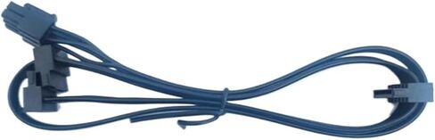 6Pin to 3X SATA Angled SSD HDD Power Cable for RM650i RM750i RM850i RM1000i RM-i TY>pe 4 Modular Powers, 18AWG 50+15+15CM in Saudi Arabia
