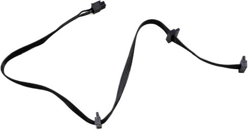 6Pin to 3X SATA Angled SSD HDD Power Cable for RM650i RM750i RM850i RM1000i RM-i TY>pe 4 Modular Powers, 18AWG 50+15+15CM in Saudi Arabia