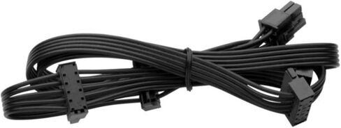 6Pin to 3X SATA Angled SSD HDD Power Cable for RM650i RM750i RM850i RM1000i RM-i TY>pe 4 Modular Powers, 18AWG 50+15+15CM in Saudi Arabia