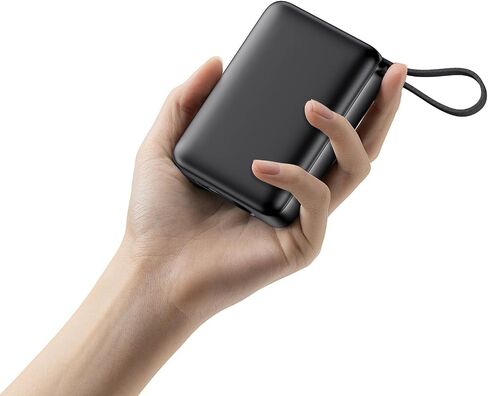 Portable Charger Power Bank 50000mAh ، شاحن الهاتف المحمول PD 22.5W شحن سريع باور بانك مدمج في كابل ، 4 شاشة LED للإخراج لـ iPhone 16 15 14 13 Samsung Android iPad in Saudi Arabia