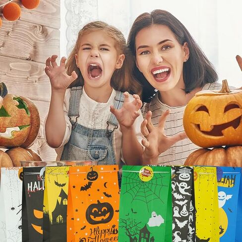 Artseen 20 pcs Paper Bags with Birthday Party Favors Bags Goody Bag for cookie, biscuit, candy, small gift (5.1 X 3.1 X 9.4 inches). (Balloon Set) in Kuwait