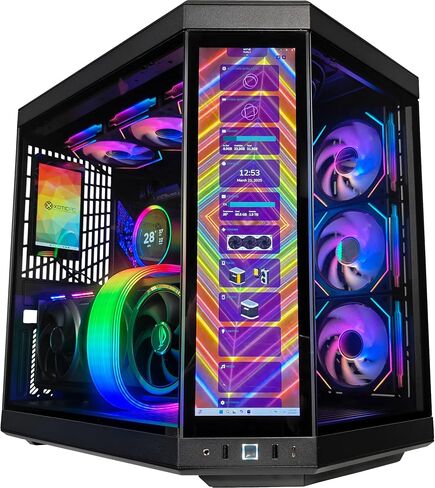 Y70 Ultimate X Gaming Desktop ، Intel Core Ultra 7 265K 3.9GHz (5.5GHz Turbo Boost) ، RTX 5080 16GB ، 2TB NVME SSD ، 32GB DDR5 RAM ، 850W GOLD PSU ، Win 11 in Saudi Arabia