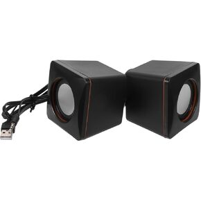 مكبرات صوت Mini USB كمبيوتر مكبرات صوت صغيرة لمكبرات الصوت المحمولة المحمولة مضخم صوت سهلة USB للمكتب المنزلي in Kuwait