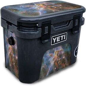 لامعة لامع الجلد متوافق مع yeti roadie 15 هارد مبرد - سديم ذهبي - قسط 3M فينيل الواقي غلاف ملصق الغلاف - من السهل تطبيق | مصنوع في الولايات المتحدة الأمريكية من قبل Mayyskins in Kuwait