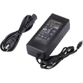 مصدر طاقة 48 فولت 310 مللي أمبير - محول COOLM 48 فولت لهواتف VOIP Polycom IP VVX 300، 301، 310، 311، 400، 401، 410، 411، 500، 501، 511، 600، 601، 611، 1500، Sound Point IP 560، 670 (كابل 6.6 قدم) in Kuwait