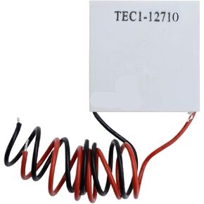 5pcs TEC1-12710 100W TEC CONECTRICRIC COANDER PELTIER TEC1 12710 12V 10A 40 * 40M PELTIER Elemente Module لوحة التبريد in Saudi Arabia