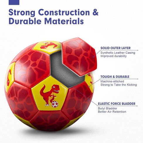 hahaland Size 3 Soccer Ball for Kids with Pump & Mesh Bag - Glitter Unicorns Gifts for Girls -Sports & Outdoor Play Toys in Saudi Arabia