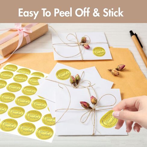 150 PCS Award Certificate Seals, Gold Foil Embossed Official Seal of Excellence, Metallic Embossing Stickers with Serrated Edge Self-Adhesive Wafer Stickers Seal Labels for Certificate (2" Each) in Saudi Arabia