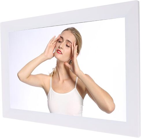 13.3 بوصة إطار الصورة الرقمية ، 1280 × 800 واي فاي ذكية LED إطار الصورة دعم صورة التناوب لزخارف مكتب غرفة نوم المنزل ، شارك لحظات عبر التطبيق (قابس الولايات المتحدة) in Saudi Arabia