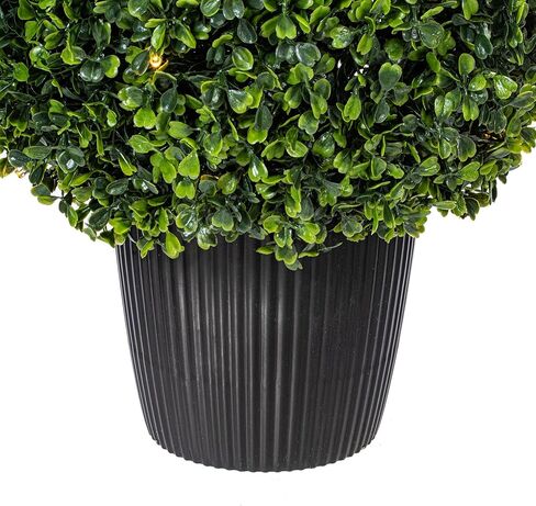 شجيرة على شكل دمعة من خشب البقس الاصطناعي مقاس 60.96 سم ارتفاعًا × 38.1 سم عرضًا in Kuwait