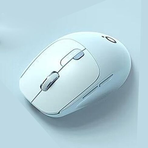 Q500 Sci-Fi اللاسلكي اللاسلكي الفأر المزدوج الوضع ، مكتب ألعاب كتم لنظام التشغيل Windows7 8/10/11MAC OSIOS/Android ، 1600DPI ، Type-C Charging ، Wireless 2.4g ، Q5 (Gray) in Kuwait