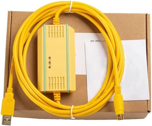 for USB-AFC8513 PLC Programming Cable FP0 FP2 FPX FPG etc. Series Data Communication Download Cable Gold-Plated High Speed EMI Isolated RT232RL Chip Yellow 3 Meter in Saudi Arabia