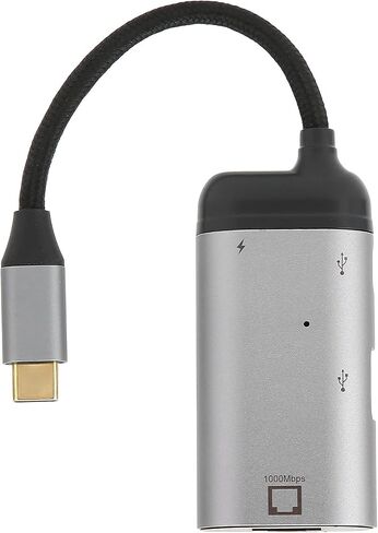 Pilipane USB إلى RJ45 Ethernet Adapter ، Gigabit LAN Network Adapter يدعم 10/100/1000 ميغابت في الثانية للكمبيوتر Pro/Air ، 3 Ports USB 3 0 Hub مع RJ45 1GBPS Gigabit Ethernet Adapte ، لجهاز الكمبيوتر المحمول. in Saudi Arabia