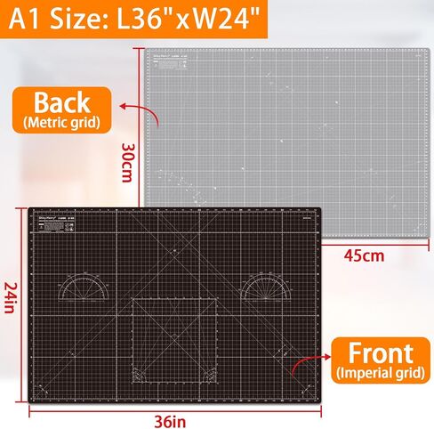 Self Healing Cutting Mat A3 12"x 18" Double Sided Pink Mat in Kuwait
