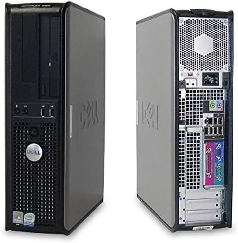 Fast Dell Optiplex Windows 10 كمبيوتر سطح المكتب CORE 2 DUO 4GB RAM DVD ، 17 "(علامات تجارية تختلف) LCD ، الماوس الجديد ، لوحة المفاتيح ومحول WiFi- حزمة كمبيوتر سطح المكتب in Kuwait