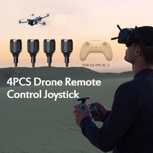4PCS Drone Remote Control Joystick for RC PRO Controller Thumb Rocker Replacement Controller Sticks Drone Accessories for DJI RC Pro/FPV Control in Saudi Arabia