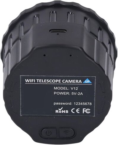 Wi Fi Telescope Camera, Cordless Electronic Eyepiece, 2K Video Recording & 24MP Photo for 24mm-50mm Scopes, for Astrophotography, Bird Watching (32GB) in Saudi Arabia