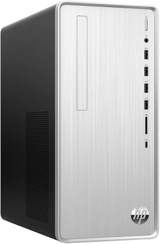 HP Pavilion TP01 2025 Business Desktop/AMD Radeon Graphics/AMD Ryzen 5 5600G 6 Cores / 64GB DDR4 2TB SSD M.2 + 1TB HDD/Wi-Fi/Windows 11 / Silver / 32GB USB in Saudi Arabia