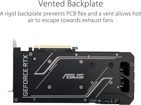 ASUS KO NVIDIA GeForce RTX 3060 V2 OC Edition 12GB GDDR6 Gaming Graphics Card (PCIe 4.0, 12GB GDDR6 memory, LHR, HDMI 2.1, DisplayPort 1.4a, Axial-tech Fan Design, 0dB technology, Enduring capacitors) in Kuwait