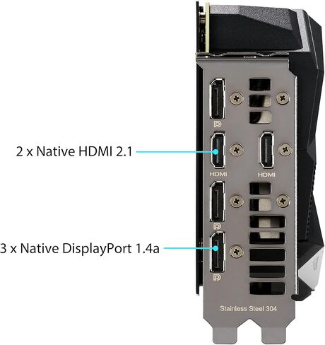 ASUS KO NVIDIA GeForce RTX 3060 V2 OC Edition 12GB GDDR6 Gaming Graphics Card (PCIe 4.0, 12GB GDDR6 memory, LHR, HDMI 2.1, DisplayPort 1.4a, Axial-tech Fan Design, 0dB technology, Enduring capacitors) in Kuwait