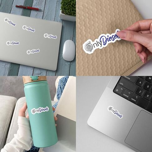 3Pcs Only Diesels Sticker Diesel Truck Turbo Repairman Gift for Mechanics Truck Drivers OnlyDiesels Hard Hat Only Diesel Stickers Blue Collar Car Decal for Laptop Water Bottle Toolbox Phone Case 3" in Kuwait