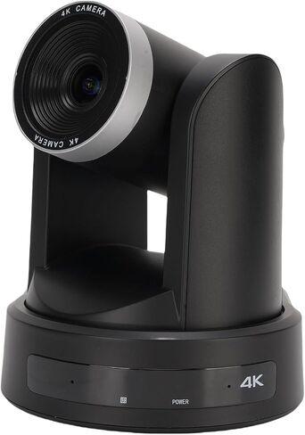 Conference Room Camera System, 4K 12X Optical Zoom USB3.0 IP PTZ Camera with Auto Tracking and 255 Presets, Webcam for Online Meetings Lectures (US Plug) in Saudi Arabia
