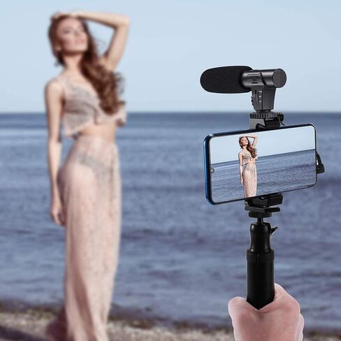Camera Video Microphone DSLR Interview Cardioid Directional Camcorder External Microphones for Recording 3.5mm Interface in Saudi Arabia
