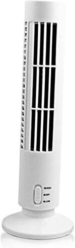 Lurrose Creative Mini USB Desk Desk Fan Table Table Table Table Table For Home Office Head Operation Lightweight Portable Design White in Kuwait