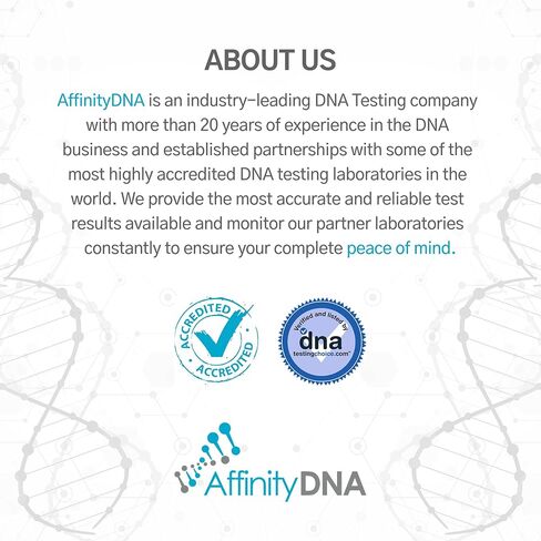 AffinityDNA اختبار الحمض النووي للاعتلال النخاعي التنكسي للكلاب (DM) | مجموعة أدوات جمع العينات المنزلية لكلب واحد | اختبار الجرو DM | النتائج خلال 7 أيام عمل | مجموعة كاملة بدون أي رسوم إضافية in Kuwait