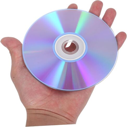 Toyvian 2PCS DVD فارغة: أقراص صوتية CD/DVD فارغة للموسيقى وتسجيل الهاتف - متوافق مع أجهزة متعددة للحفاظ على البيانات in Saudi Arabia