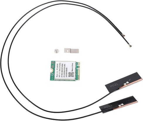 M.2 WiFi Card RTL8852BE WiFi6 1800Mbps Dual Band 2.4GHz/5GHz BT5. MUMIMO Compatible (External Antennae) in Saudi Arabia