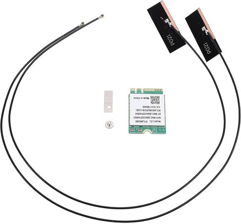 M.2 WiFi Card RTL8852BE WiFi6 1800Mbps Dual Band 2.4GHz/5GHz BT5. MUMIMO Compatible (External Antennae) in Saudi Arabia