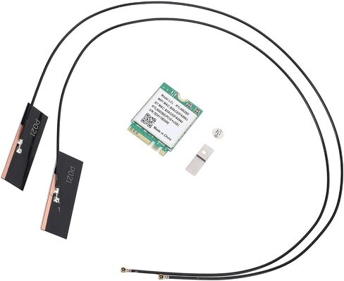 M.2 WiFi Card RTL8852BE WiFi6 1800Mbps Dual Band 2.4GHz/5GHz BT5. MUMIMO Compatible (External Antennae) in Saudi Arabia