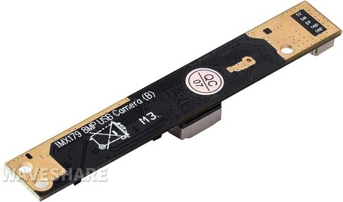 Waveshare IMX179 8MP USB Camera Module ، Auto Focusing ، منفذ USB2.0 ، حقل عرض 75 درجة (FOV) in Saudi Arabia