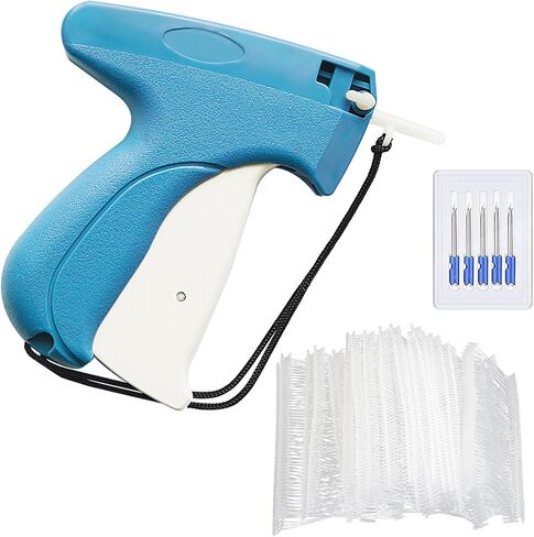2006pcs Tagging Gun for Clothing, Price Tag Attacher Gun Kit for Clothes Labeler, Clothes Tagging Applicator Gun Set with 1600 1-in Barbs Fasteners, 400 Clothing Labels and 6 Steel Needles in Saudi Arabia