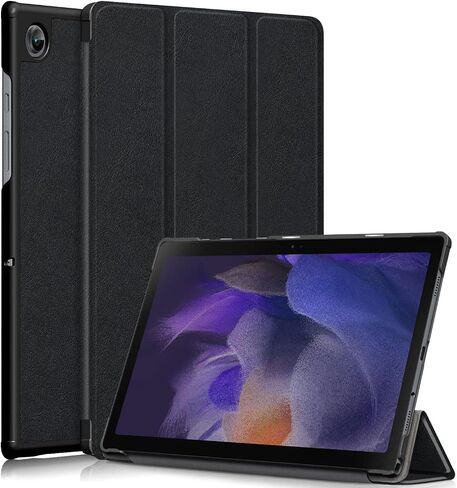 Case for Samsung Galaxy Tab A8 10.5-Inch (2022), Slim Lightweight Stand Cover with Auto Wake/Sleep for Galaxy Tab A8 (SM-X200/X205/X207) Black in Saudi Arabia