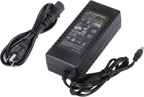 مصدر طاقة 48 فولت 310 مللي أمبير - محول COOLM 48 فولت لهواتف VOIP Polycom IP VVX 300، 301، 310، 311، 400، 401، 410، 411، 500، 501، 511، 600، 601، 611، 1500، Sound Point IP 560، 670 (كابل 6.6 قدم) in Saudi Arabia