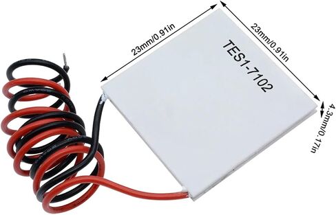 TES1-7102 TES1-7103 TES1-4903 TEC1-12706 برودة كهروضوئية peltier 5/12V جديد من بالوعة حرارة تبريد أشباه الموصلات (TES1-7103) in Saudi Arabia