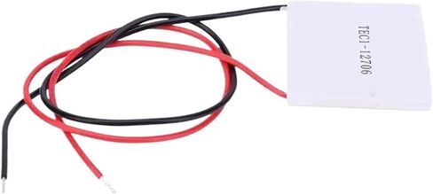AED7-10PCS TEC1-12706 برودة كهروضوئية PELTIER 12V 5.8A تبريد لوحة لوحة 40 × 40 مم للتبريد in Saudi Arabia